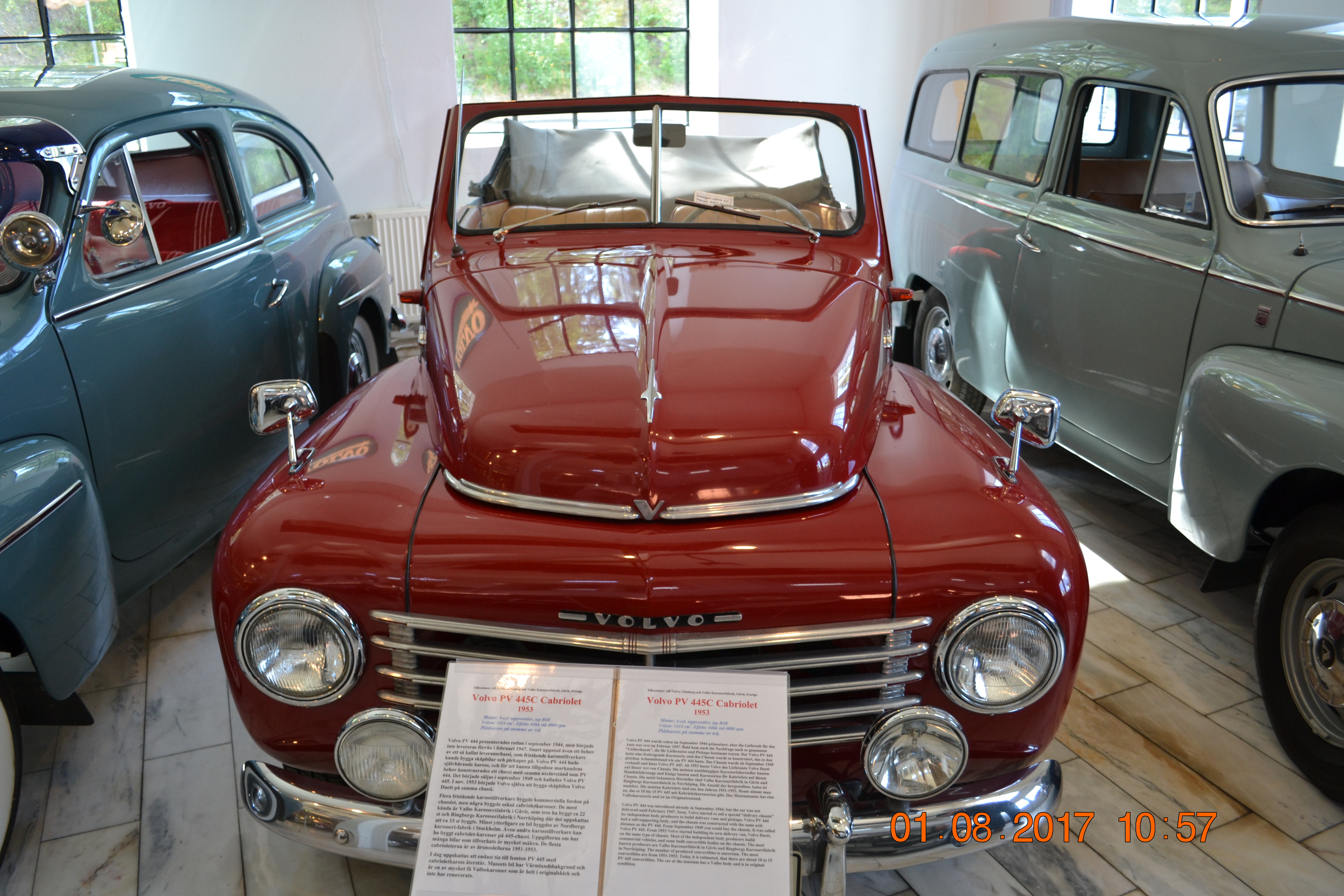 Volvo PV 445C Cabriolet, 1953