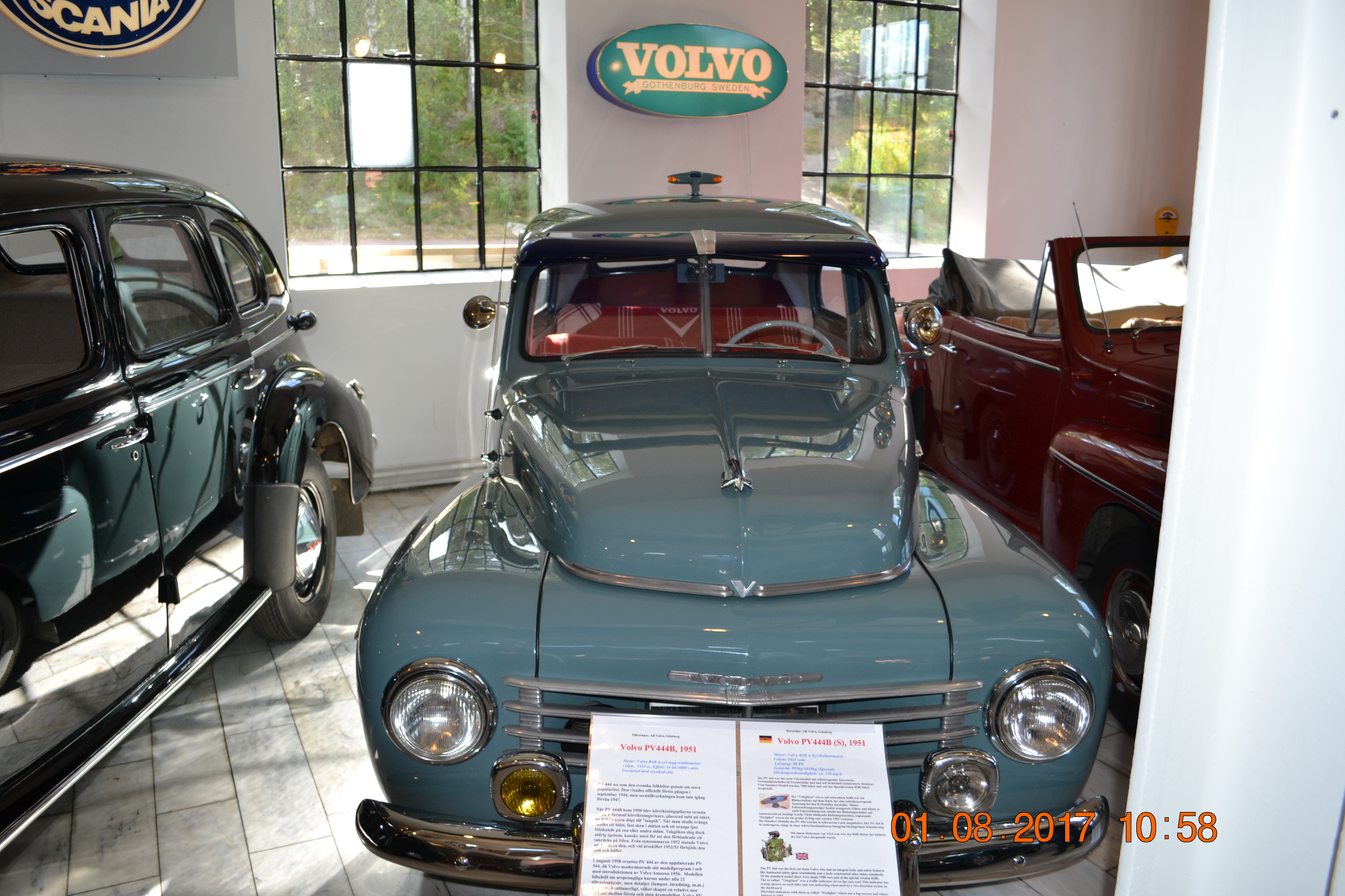 Volvo PV 444B, 1951