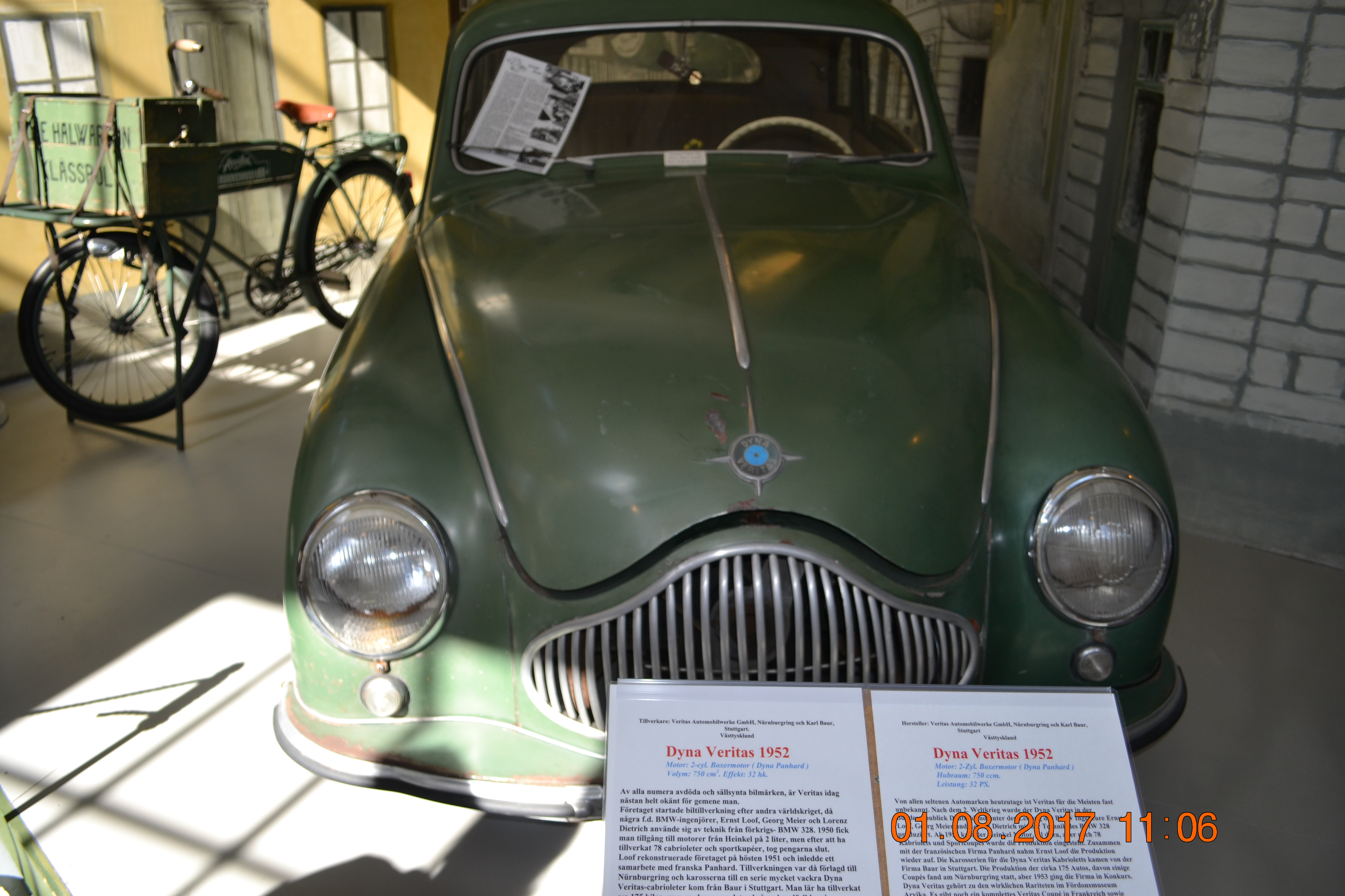 Dyna Veritas, 1952