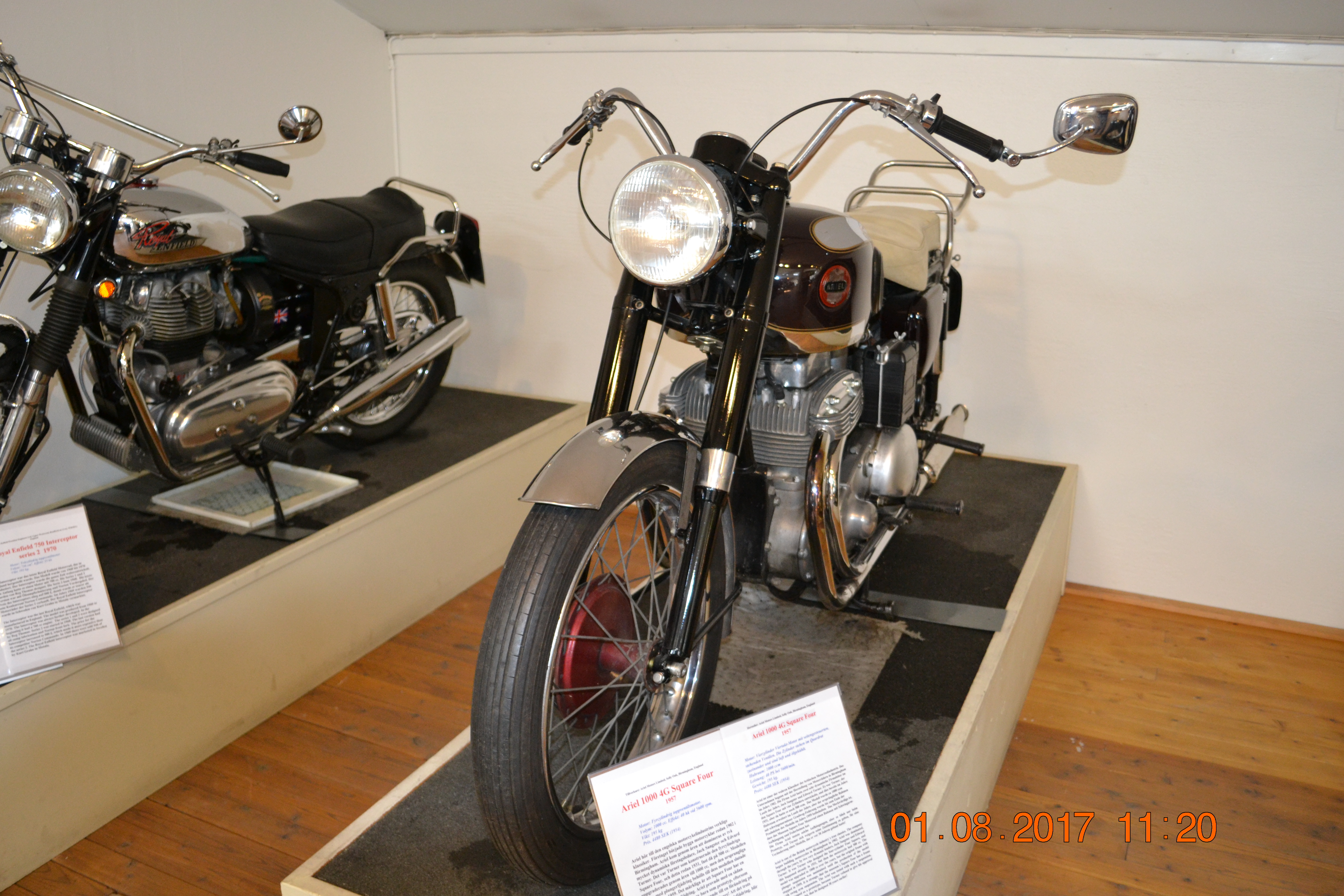 Ariel 1000 4G Square Four, 1957