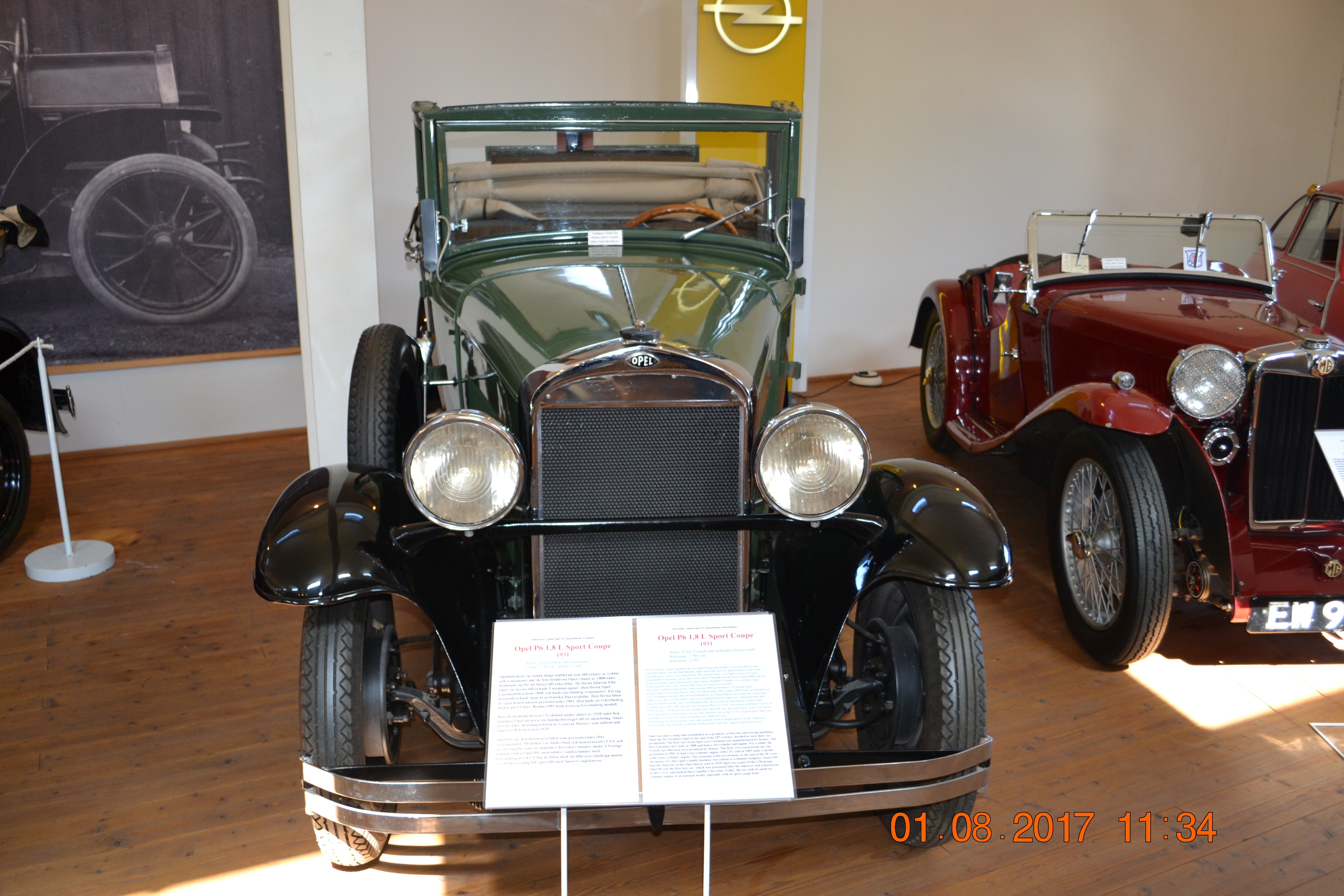 Opel P6 1,8L Sport Coupe, 1931