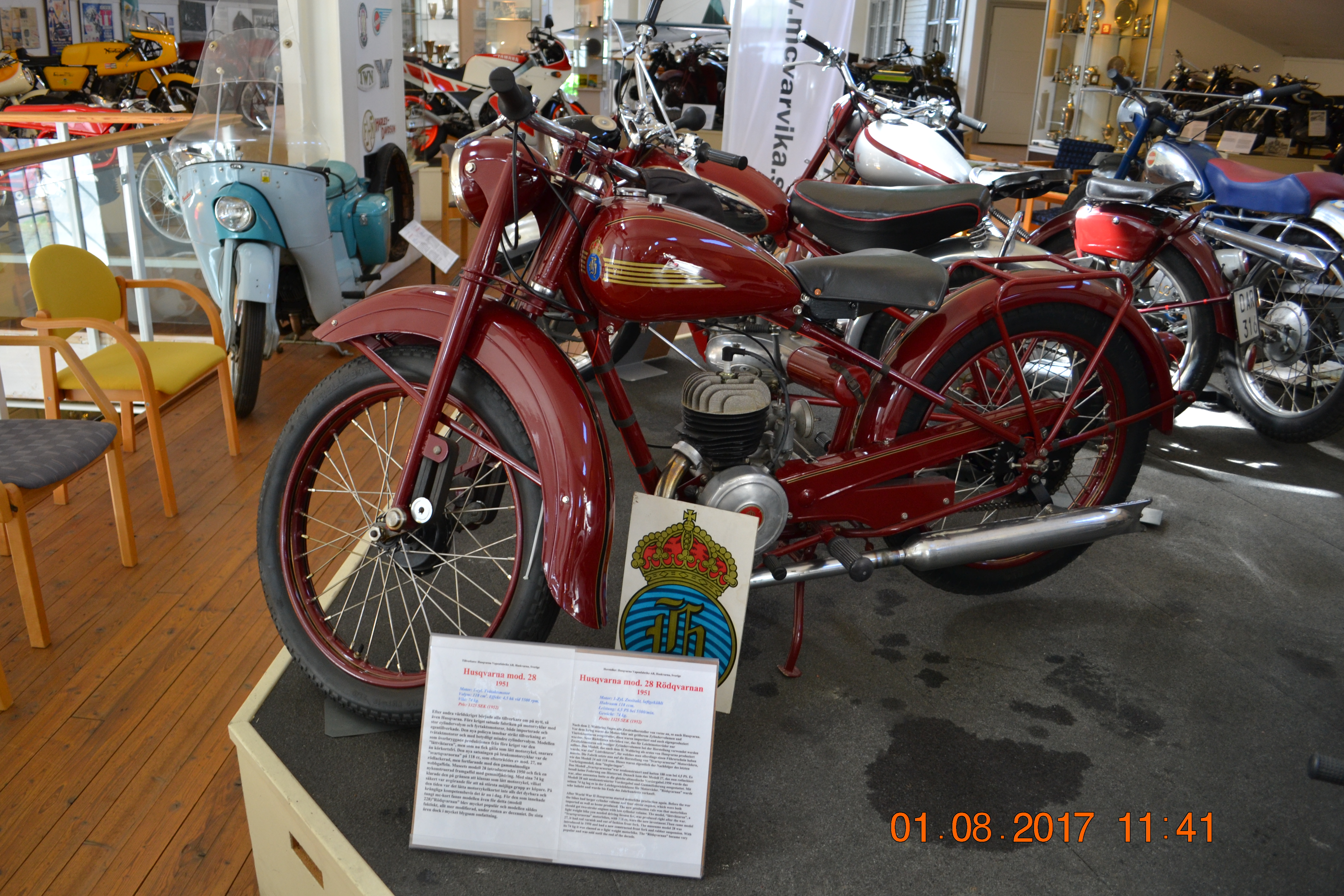 Husqvarna Mod.28 Rödqvarnan, 1951